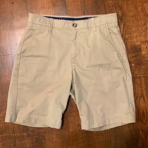Crown and ivy mens khaki shorts. 30 waist 7 inch inseam